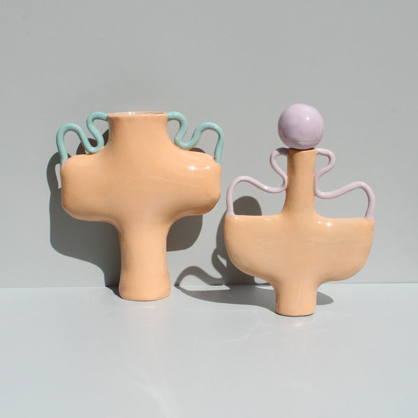 Tiny Dancer in Peach and Lilac