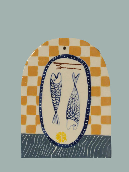 kitchen table art tile