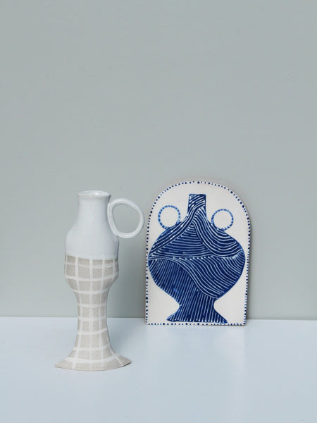 Art Tile - Blue Vase