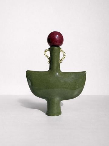 Tiny Dancer with a Burgundy Stopper