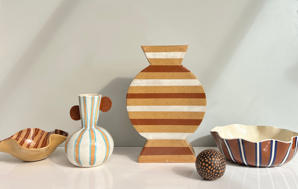 Sculptural Decorative Ceramic Ball