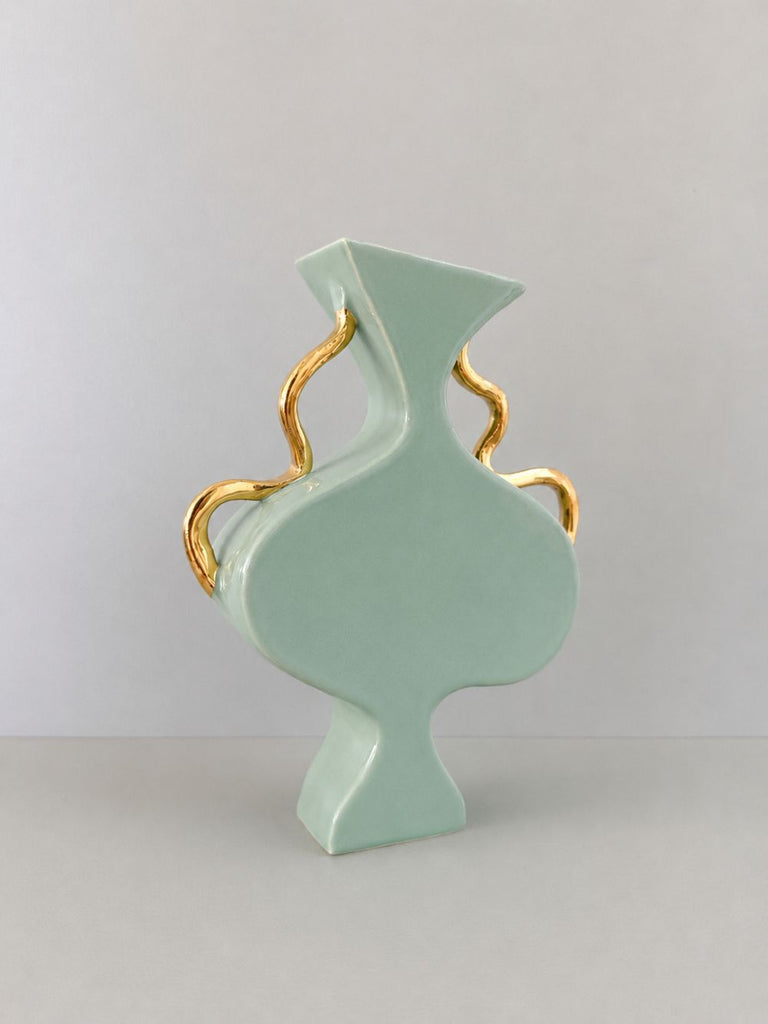 Second 40% off - Golden Femme in Sage Green