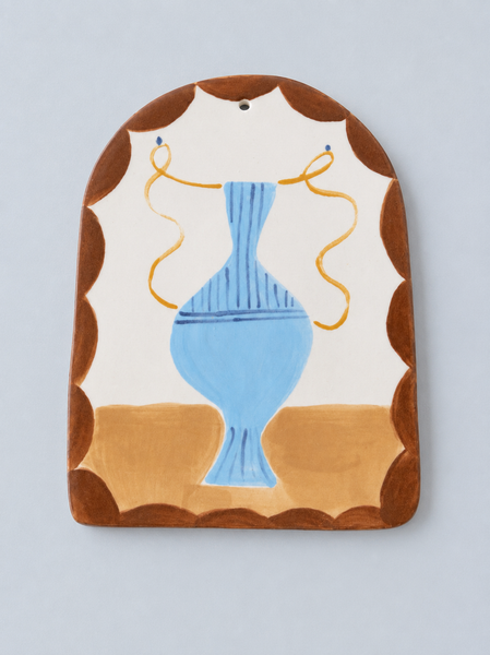 Art Tile - Light Blue Vessel