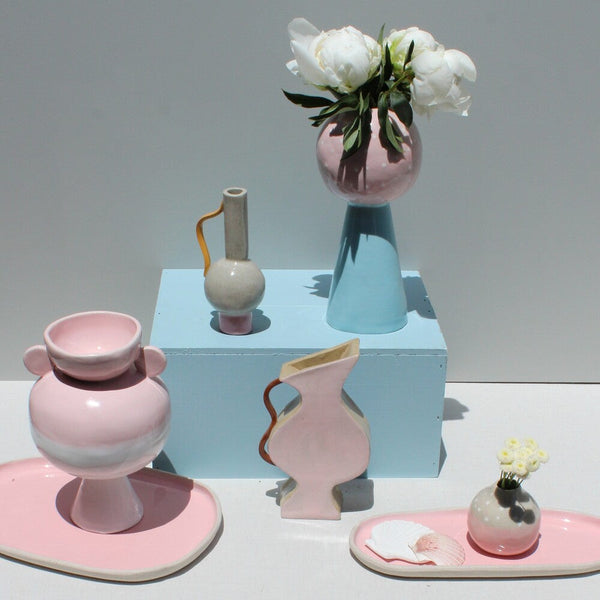 SAMPLE - Pink Plate #2 - Table Art Collection