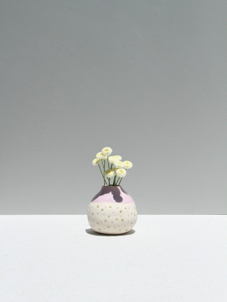 SAMPLE - Dot Pot in Lilac