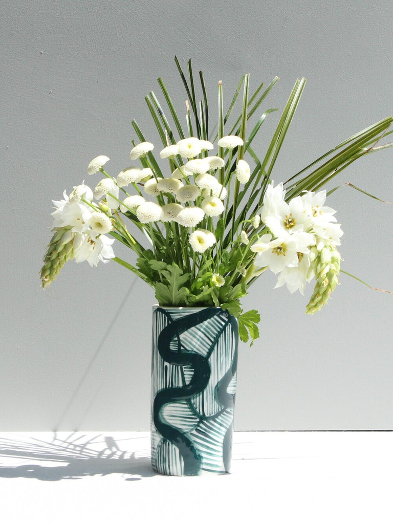 SAMPLE - Green Rhythm Vase