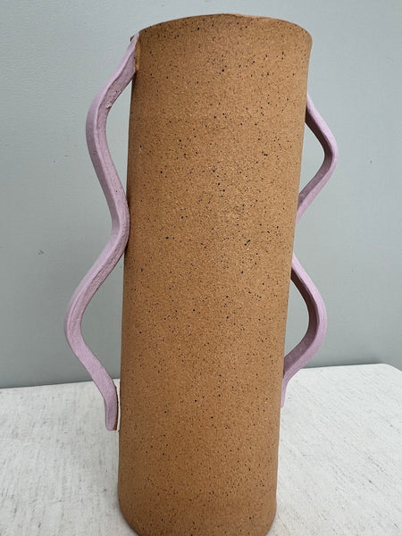 SECOND 50% off - Lilac Wiggle Vase