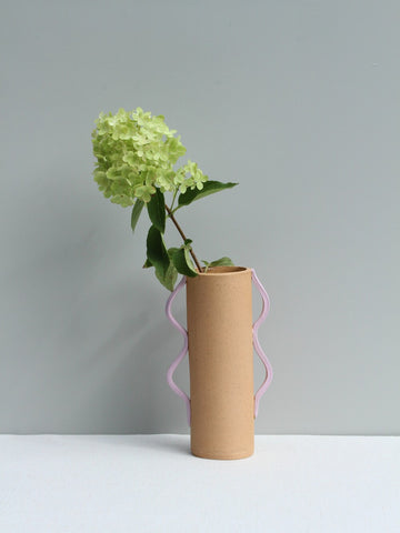 Lilac Wiggle Vase