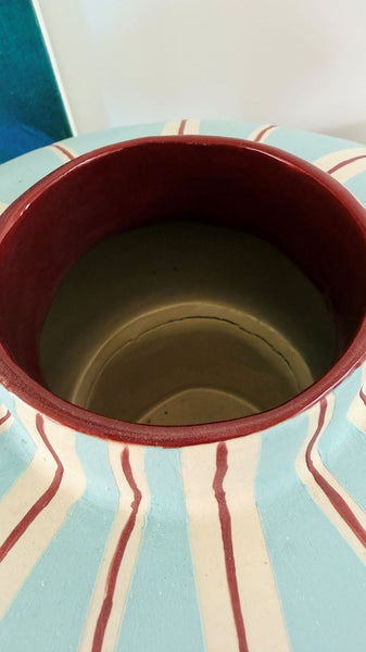 Second 40% off - Taking Shape in pale blue and burgundy