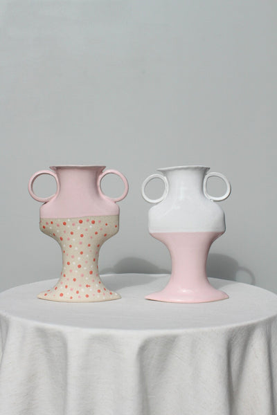 Little Moment - Pink Polka Dot Vessel