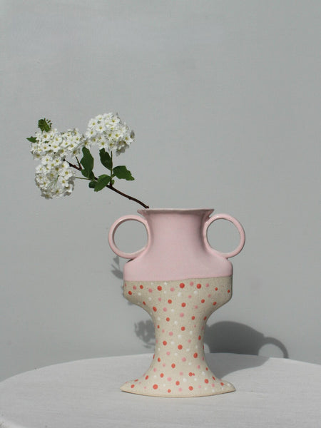 Little Moment - Pink Polka Dot Vessel