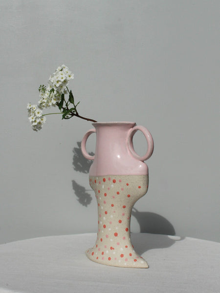 Little Moment - Pink Polka Dot Vessel