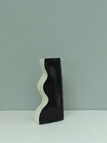 SAMPLE 40% off - Black Vase or Candle holder