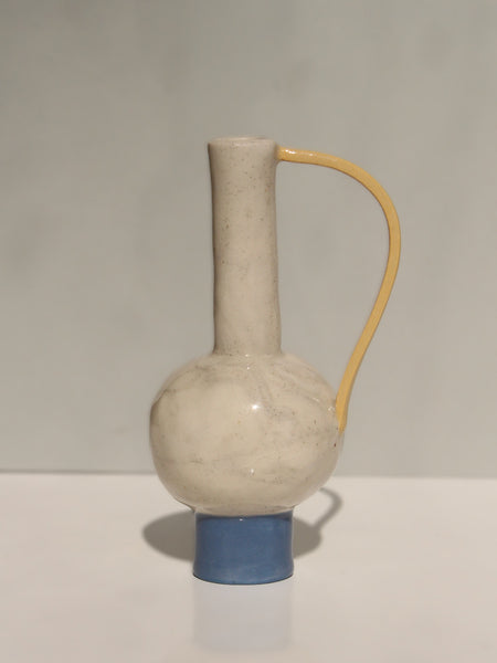 Second 50% off - Oh Pretty One in Denim Blue and Yellow