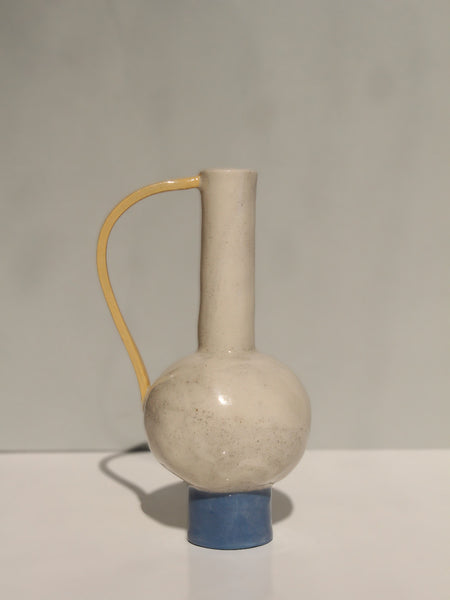 Second 50% off - Oh Pretty One in Denim Blue and Yellow