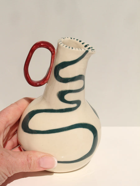 SECOND 50% off - Little Pink and White Jug (Copy)