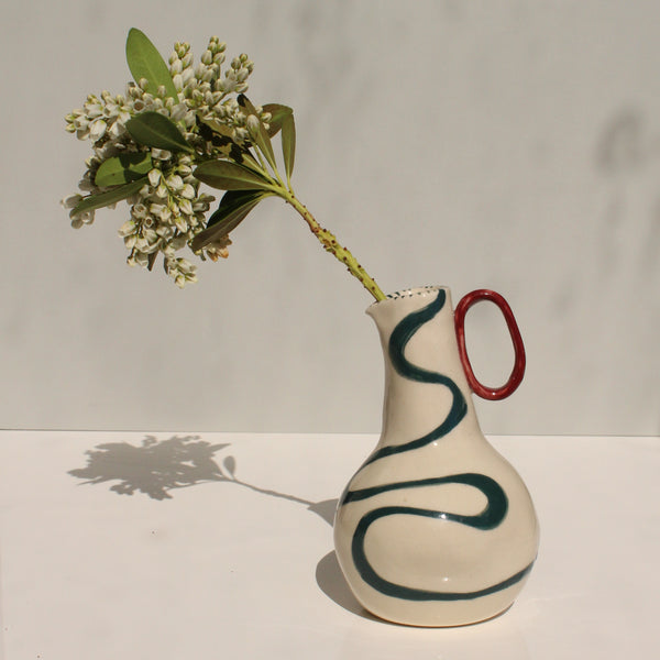 SECOND 50% off - Little Pink and White Jug (Copy)