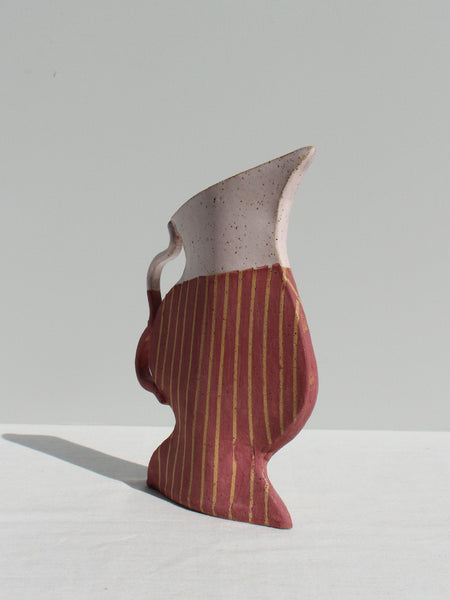 Sample 50% off - Little Deet in Burgundy and Pink