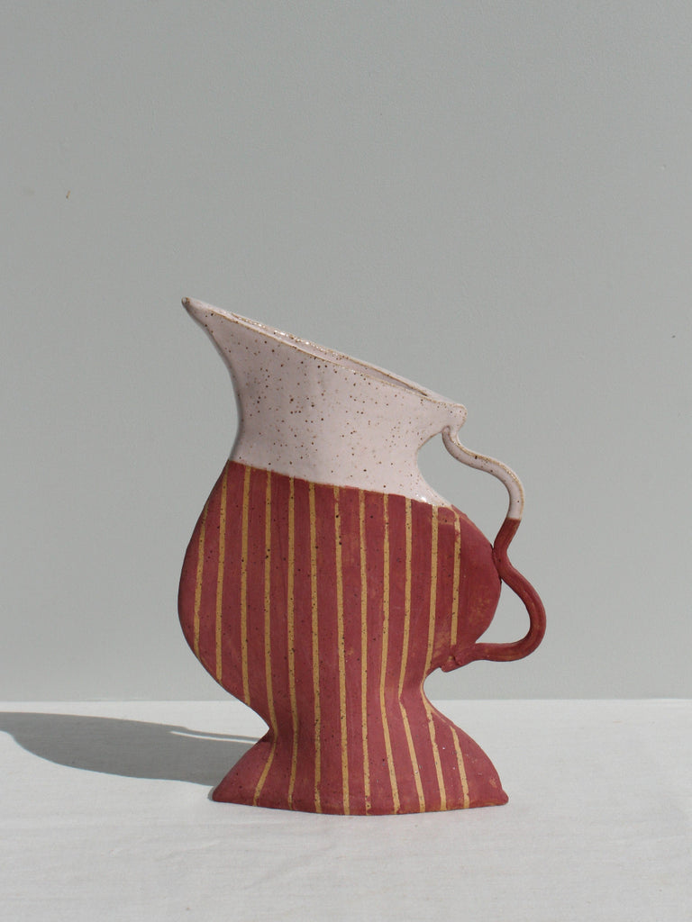 Sample 50% off - Little Deet in Burgundy and Pink