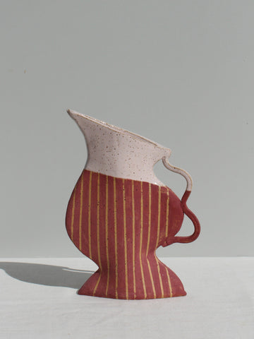 Sample 50% off - Little Deet in Burgundy and Pink