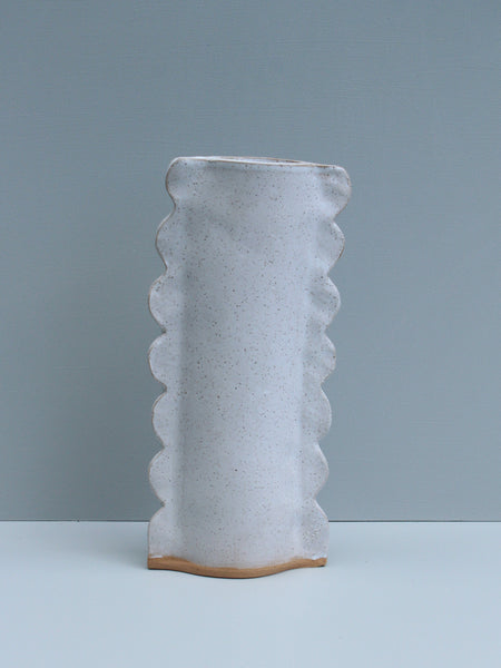 End of Line - 50 % off Scalloped Femme vase