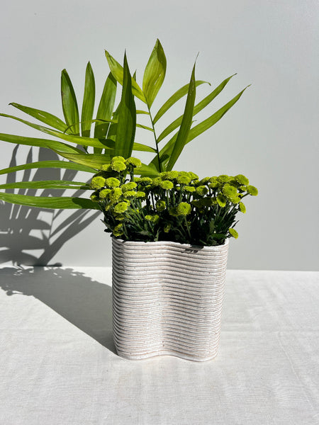 Sample - 50% off Seriously Fluted Organic Shaped Vessel - One of a Kind