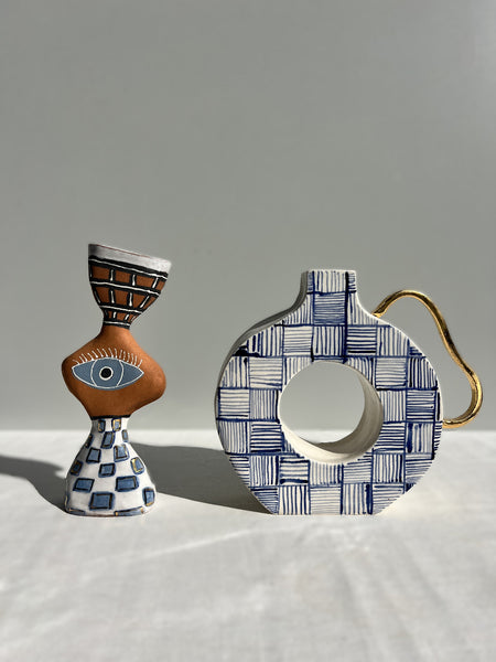 SECOND 60% off Hole in One with a blue Pattern