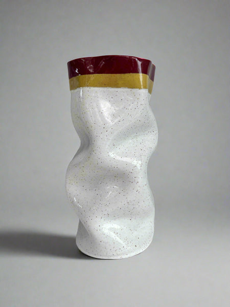 The Slouch Vessel in Lilac and Green