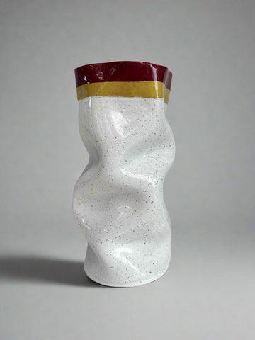 The Slouch Vessel in Lilac and Green
