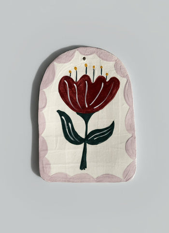 Art Tile - Framed Flower