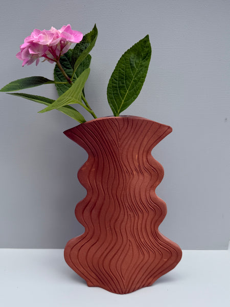 SECOND 60 % off Carved and Curvy Vessel