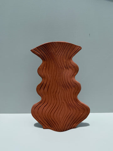 SECOND 60 % off Carved and Curvy Vessel