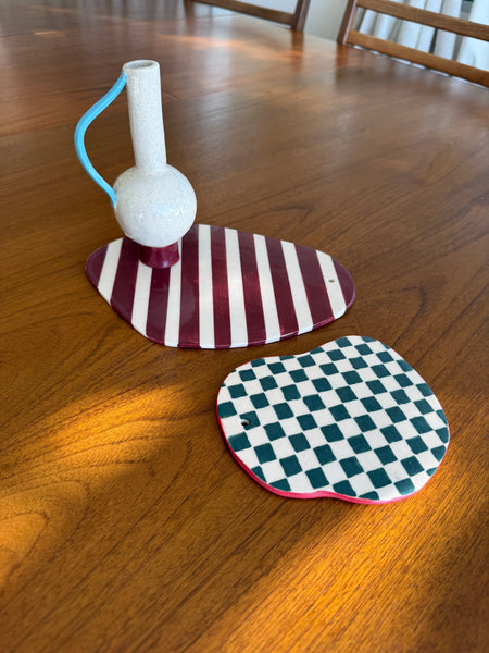 Sample - 50% off With Pleasure - Tray/wall hanging