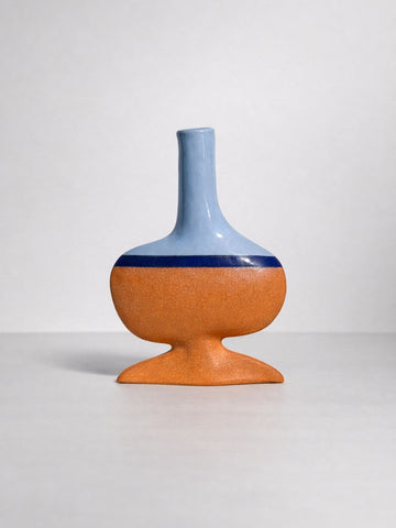 Blue Terracotta Vessel
