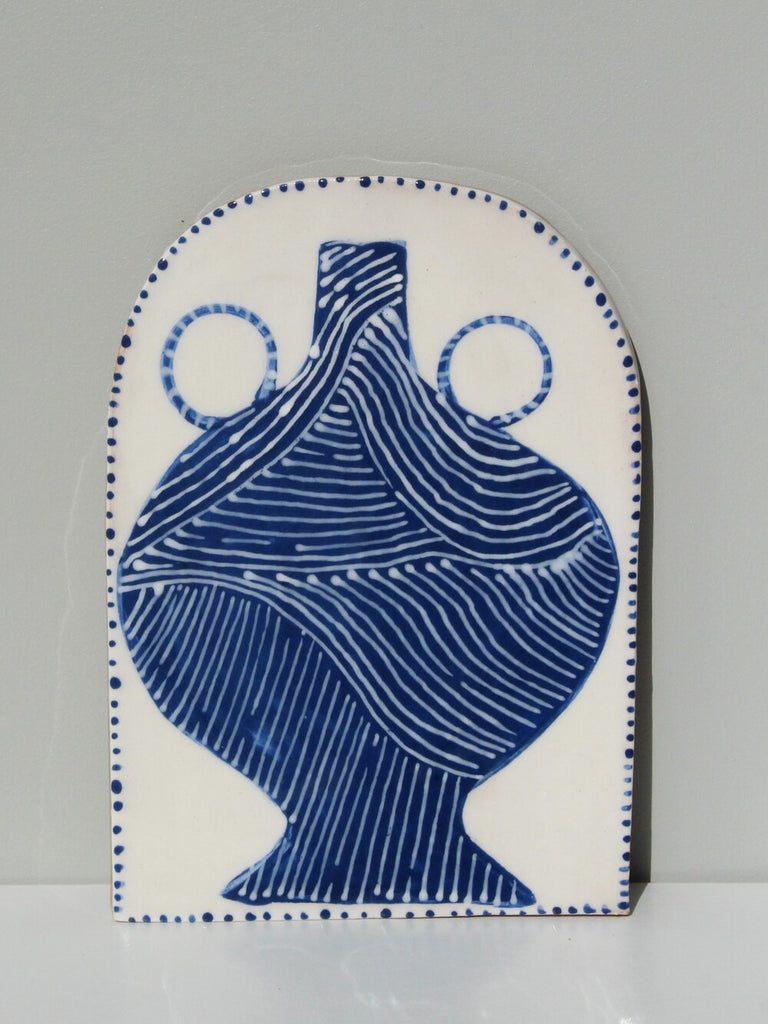 Art Tile - Blue Vase