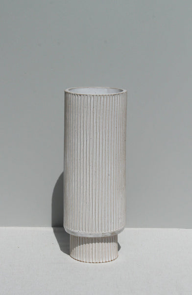 Tall Seriously Fluted Vessel